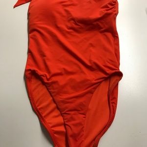 Seafolly Tangelo one shoulder Swimsuit